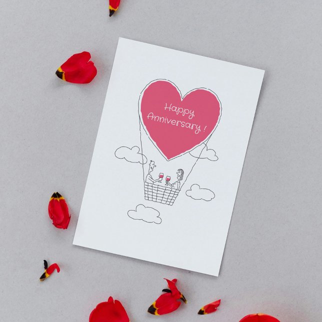 Aniversario boda Tarjeta de Pareja Casada de Coraz (Subido por el creador)