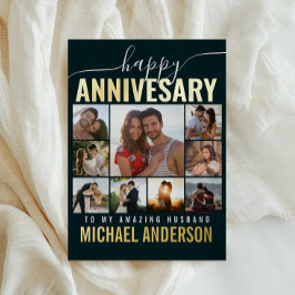 Aniversario de Boda Marido | Esposa Collage Foto