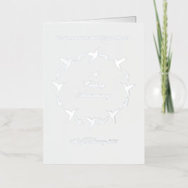 Aniversario de bodas de plata personalizable