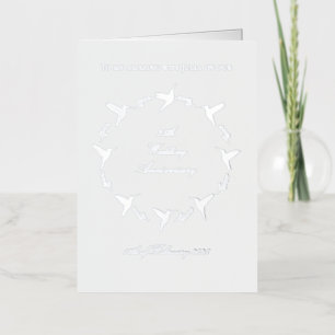 Aniversario de bodas de plata personalizable