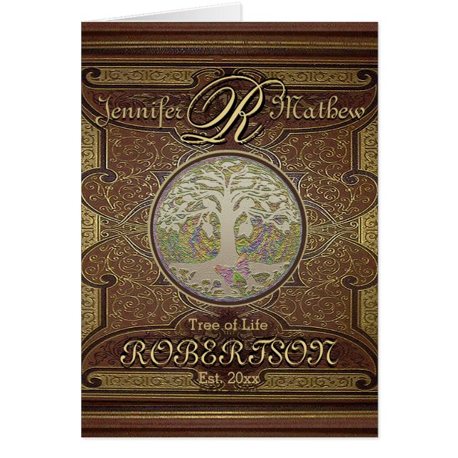 Aniversario de encargo del árbol de familia del (Frente)