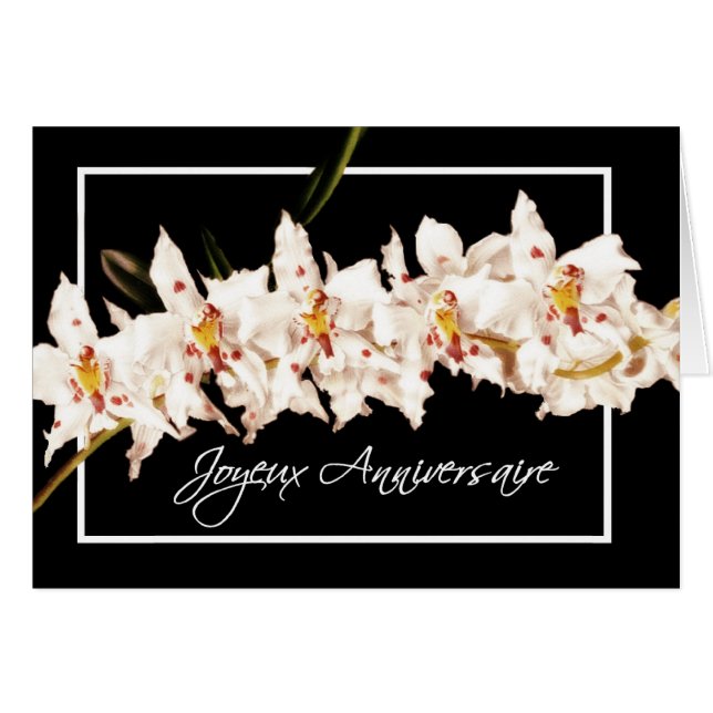 aniversario de joyeux (Anverso (Horizontal))