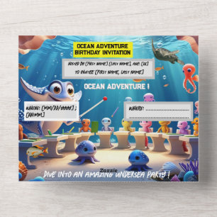 Aniversario de la clase Ocean Adventure - Tarjeta 