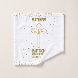 Aniversario de la Cruz del Oro del Bautismo Person