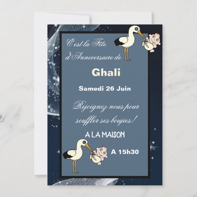 Aniversario de la invitación (Anverso)
