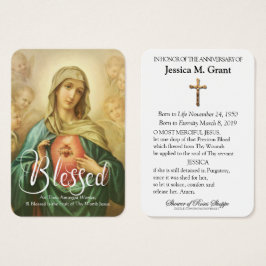 Aniversario de la muerte de la Virgen Católica