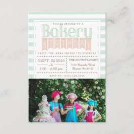 Aniversario de la panadería de moda | Invitación a