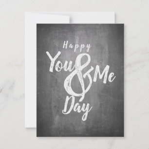 Aniversario de los saludos en la pizarra