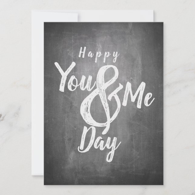 Aniversario de los saludos en la pizarra (Anverso)