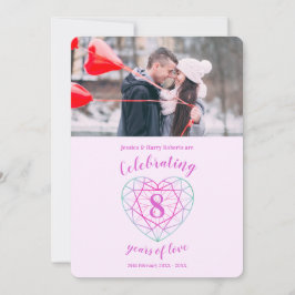 Aniversario de Tourmaline 8 años invitaciones a la