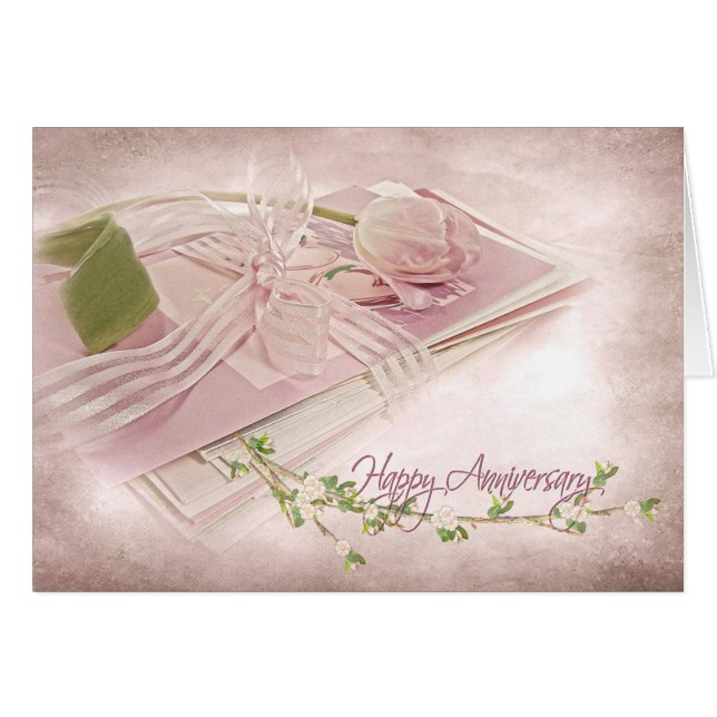 aniversario de tulipán boda para el cónyuge (Anverso (Horizontal))