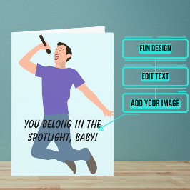 Aniversario de un cantante de notas