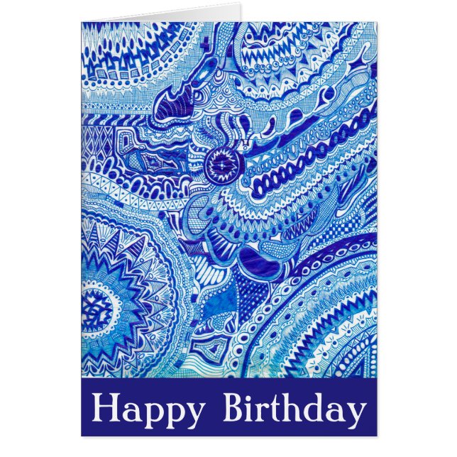 Aniversario del estilo Royal Blue and White Ming (Frente)