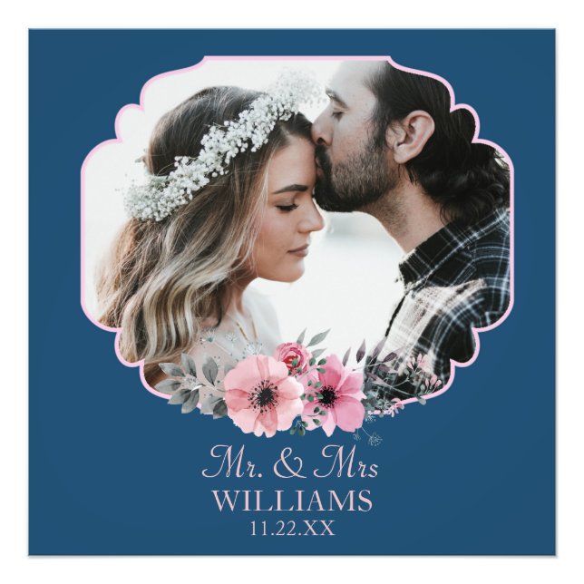 Aniversario del matrimonio de foto recién casada (Frente)