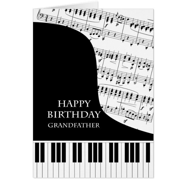 Aniversario del piano y la música del abuelo (Frente)