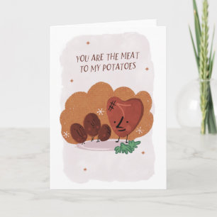 Aniversario divertido o tarjeta Valantines, diseño