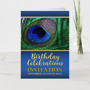 Aniversario especial de la pluma de pavo real verd