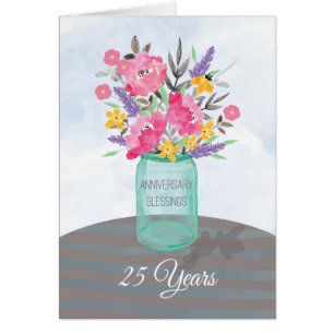 Aniversario Específico Bendición Jar Vase