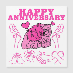Aniversario feliz - Diseño ASL