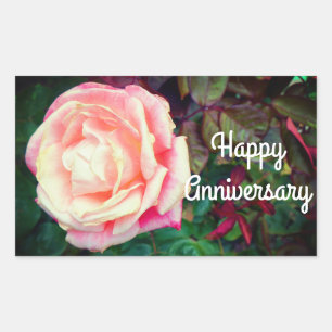 Aniversario feliz Rosa Gemini #1 Pegatinas