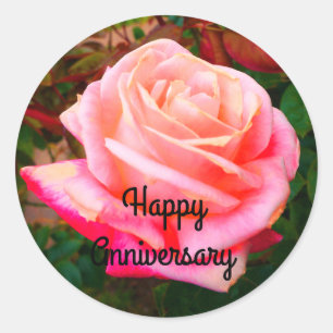 Aniversario feliz Rosa Gemini #2 Pegatinas