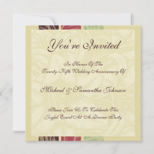 Aniversario Fiesta Noches marroquíes Invitación