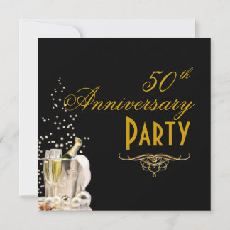 Aniversario, Invitaciones a las burbujas de champá