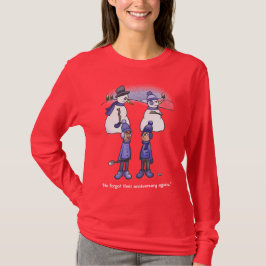 Aniversario Olvidado Camiseta Red Long Sleeve