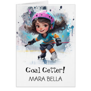 *~* Aniversario personalizado de la Chica de hocke