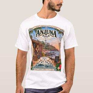 Anjuna — Camiseta Legend Playa y Mercado de Pulgas