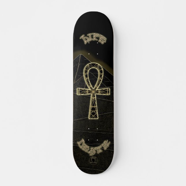 Ankh Life, Death Skateboard (Anverso )