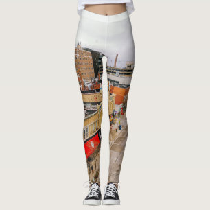 Ann Arbor Michigan University Leggings