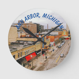 Ann Arbor, reloj de pared de Michigan