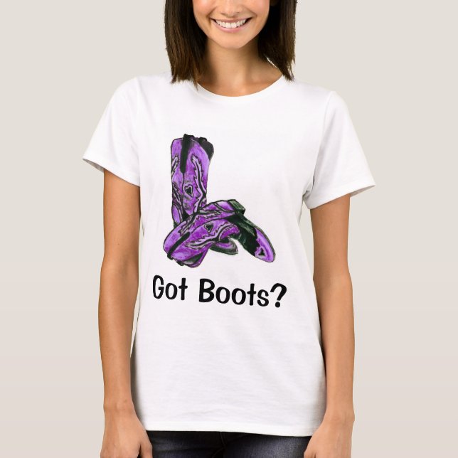 Ann Charles, camiseta de GOT BOOTS (Anverso)