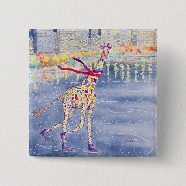 Annabelle en el botón del hielo (Anverso)