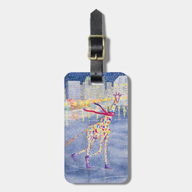 Annabelle en etiqueta del equipaje del hielo (Frente Vertical)