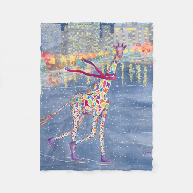 Annabelle en la manta del paño grueso y suave del (Anverso)