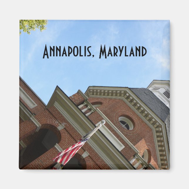 Annapolis, imán del tribunal de MD (Frente)