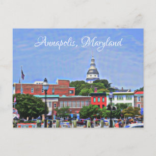 Annapolis, postal de Maryland