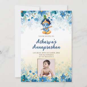 Annaprashan invita a la invitación de Annaprasan