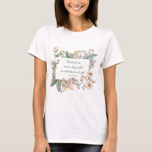 Anne de Green Gables New Day Quote Camisa de muj