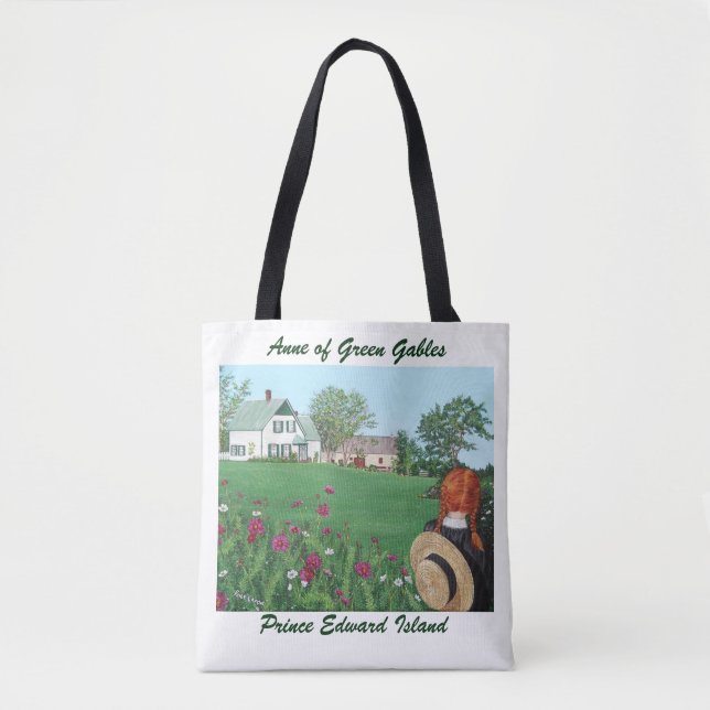 Anne de la bolsa de asas verde de los aguilones (Anverso)