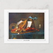 Anne Vallayer-Coster #10 - Tarjeta postal de arte