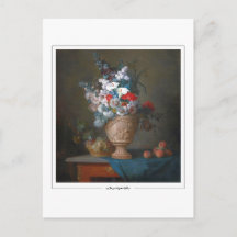 Anne Vallayer-Coster #5 - Tarjeta postal de arte f