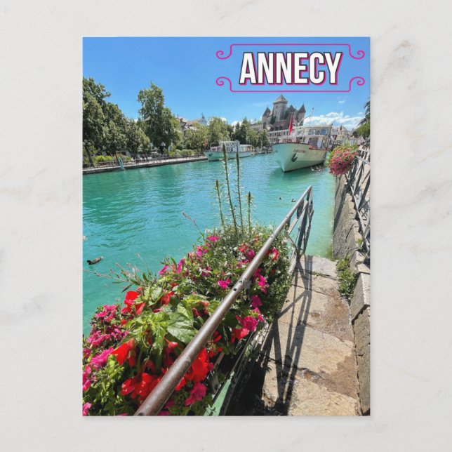 Annecy - Tarjeta postal (Anverso)