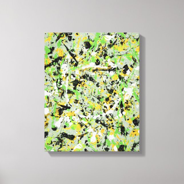 Annelisa Nº 8 Resumen de la impresión de lienzo (Anverso)