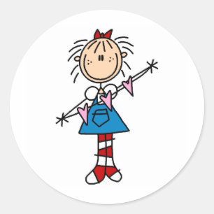 Annie con Pegatina del corazón