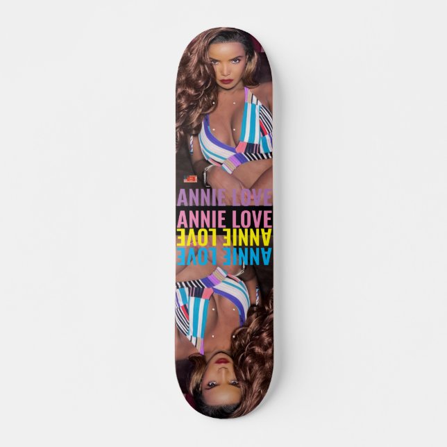 ANNIE LOVE 7 cubierta para skateboard de 3/4" (Anverso )