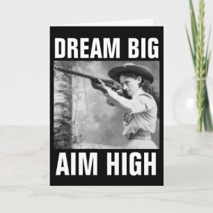 ANNIE OAKLEY CON ARMA, TARJETAS DE SALUD