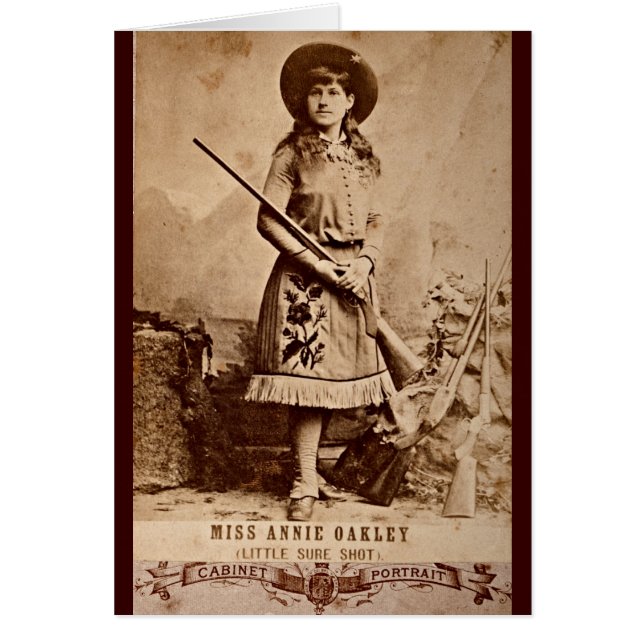 Annie Oakley Sepia (Frente)